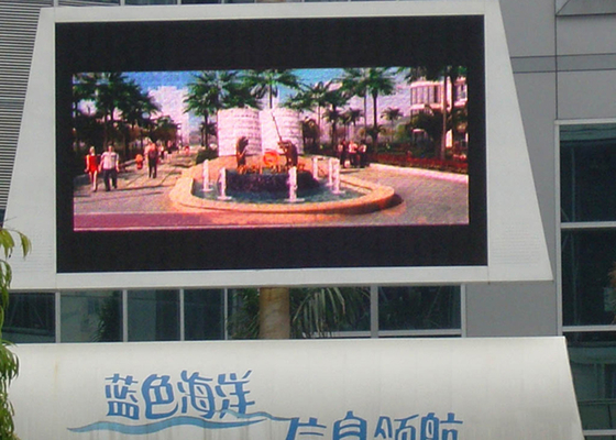 Telas video exteriores do diodo emissor de luz de Digitas para ruas, propaganda pública
