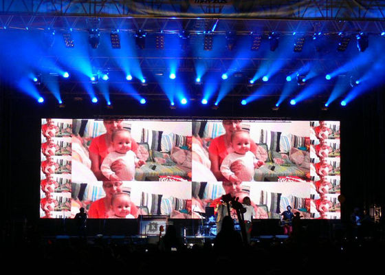 Telas internas do diodo emissor de luz P3 com exposição de diodo emissor de luz alta da definição para o arrendamento