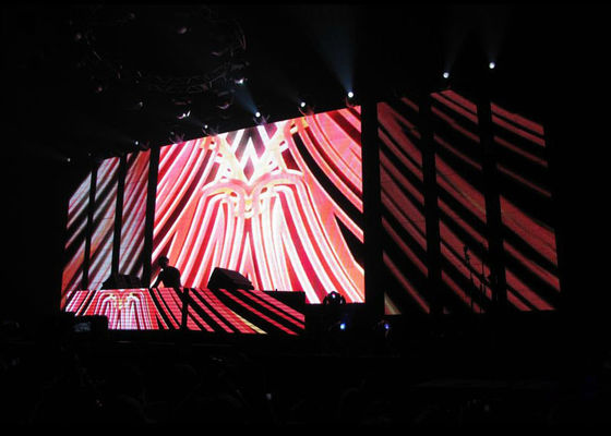 Exposição conduzida interna de P6mm com cor completa, exibição de vídeo conduzida para o concerto