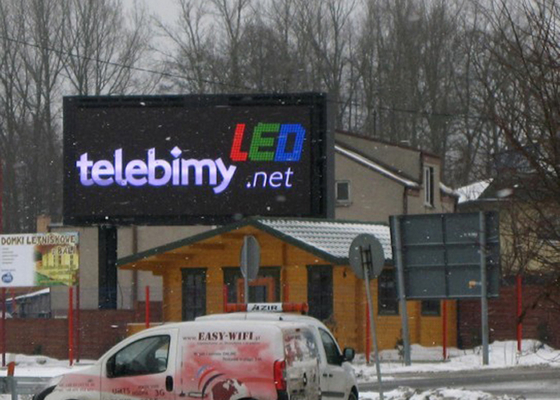 P20mm Digital de tela de LED de publicidade Outdoor outdoors na Polónia